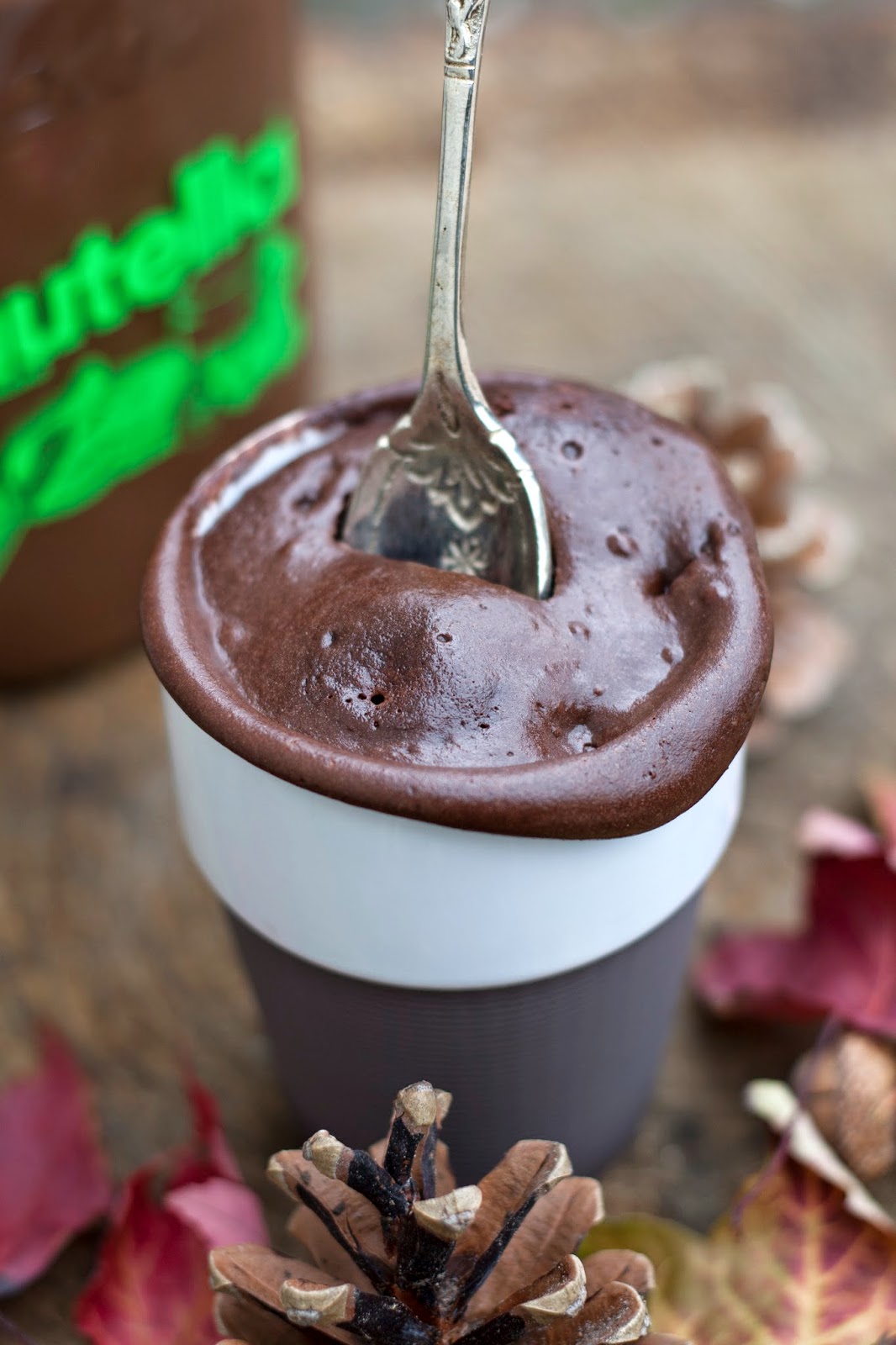 Mug cake met Nutella